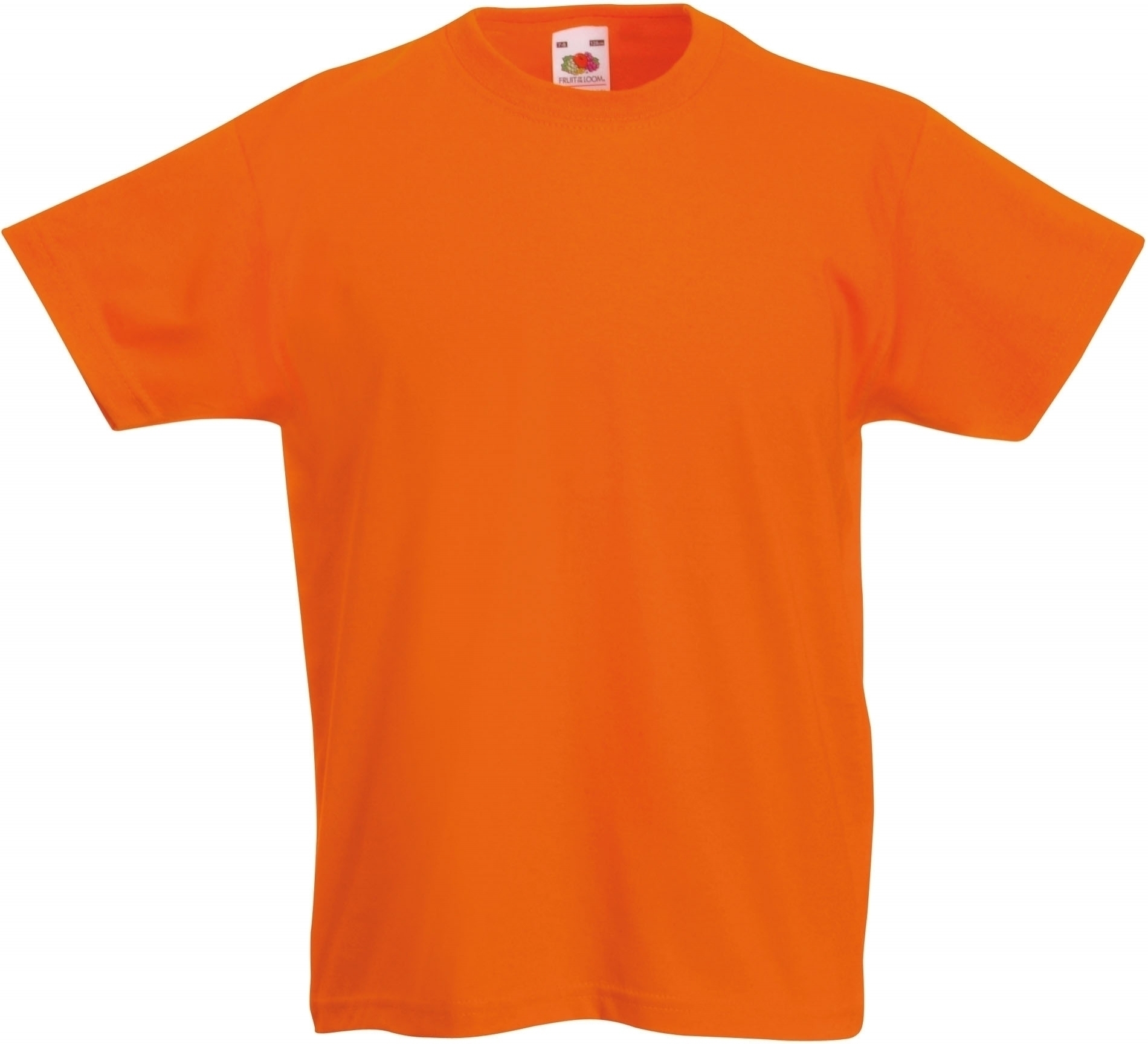 t shirt enfant orange